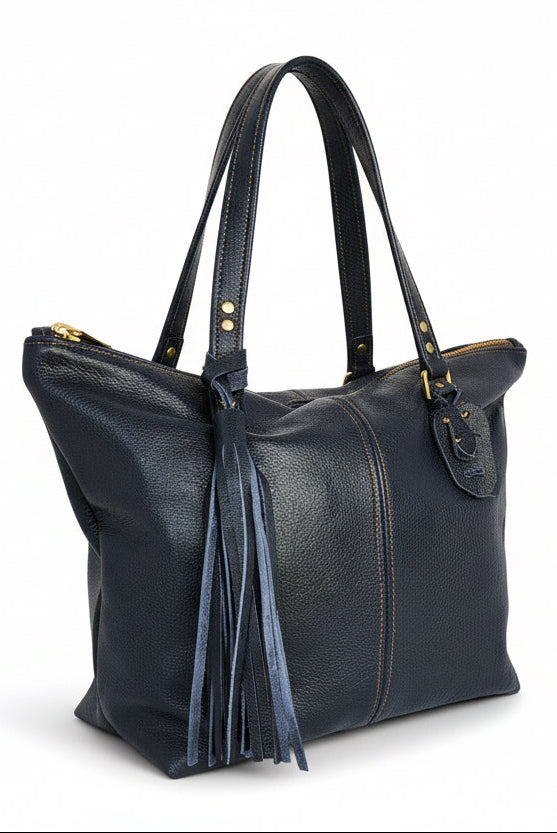 Traveler Tote ~ Navy