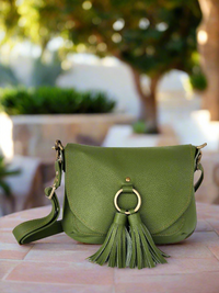 Kindness Saddle Bag ~ Italian Leathers