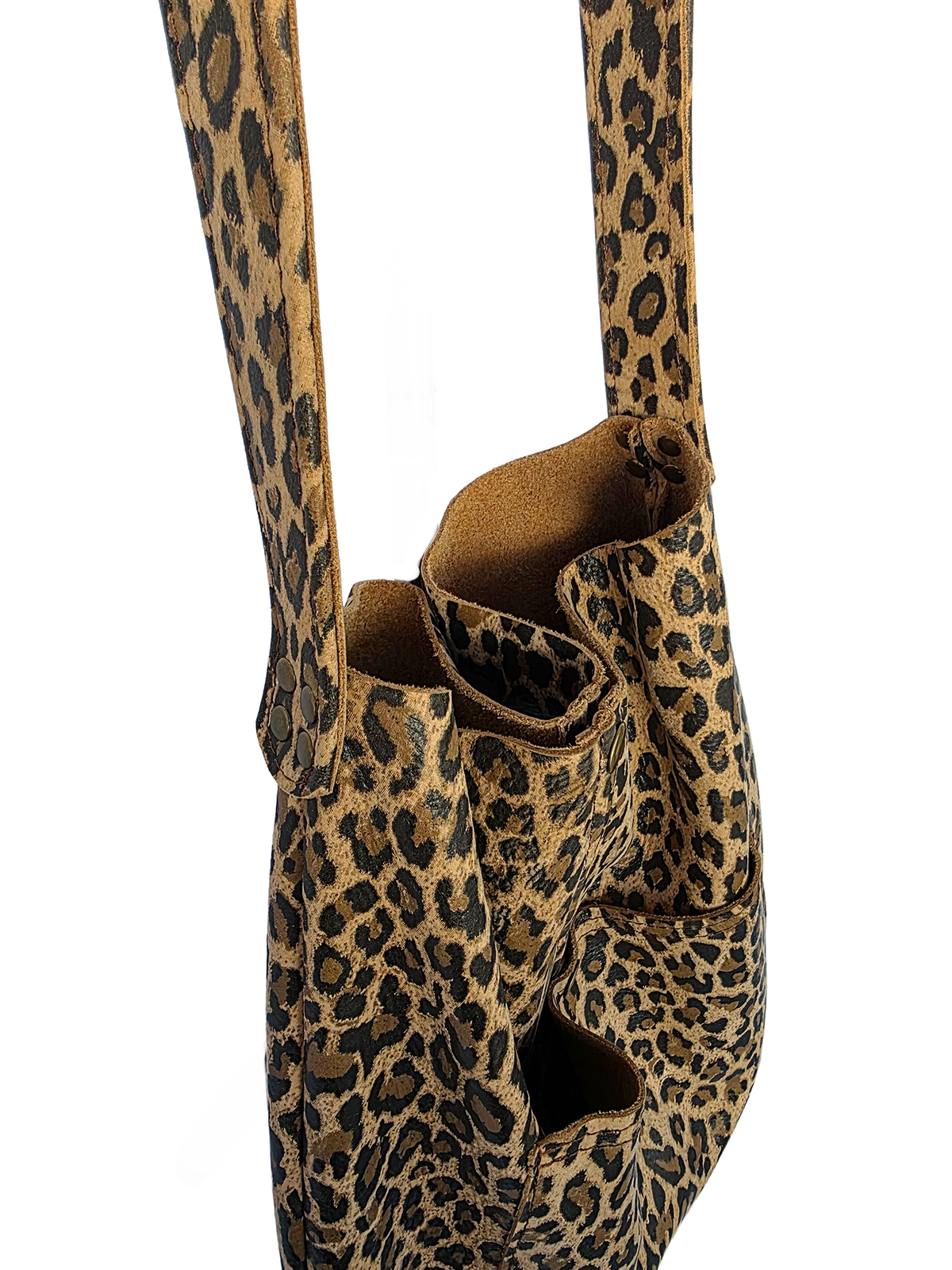 Adisa Flat Tote - Leopard Nubuck