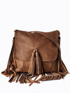 Convertible Backpack with Fringe - Various Leathers