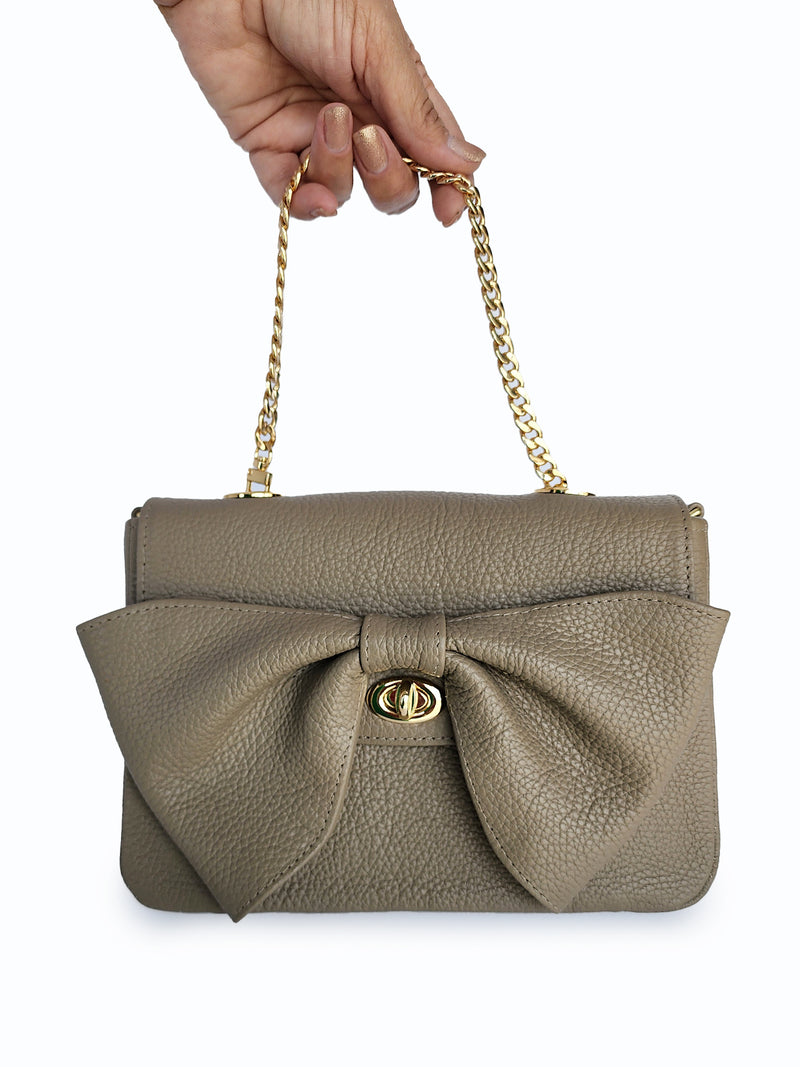 Evie Clutch - Taupe