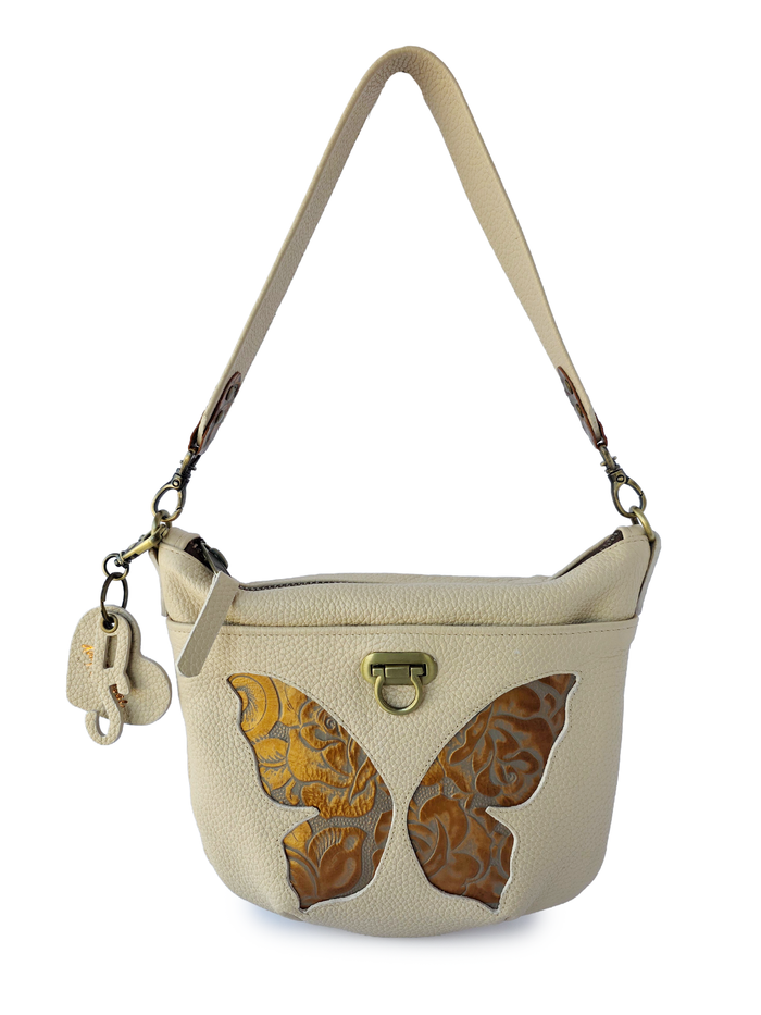 The Mariposa, in Cream Italian