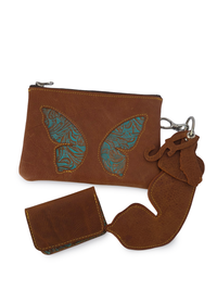 The Mariposa Traveler Accessory Bundle, in Tan Adventure
