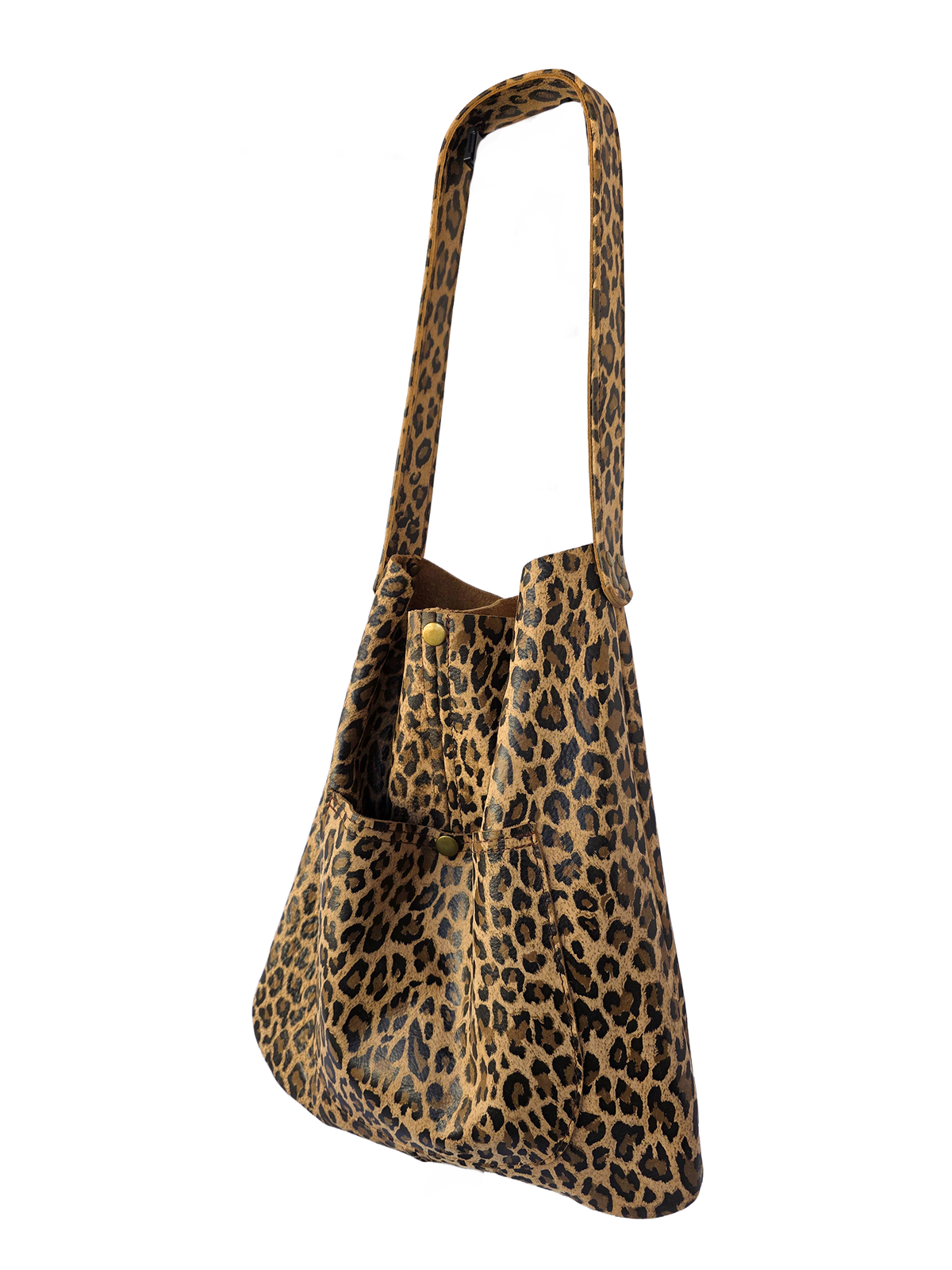 Adisa Flat Tote - Leopard Nubuck