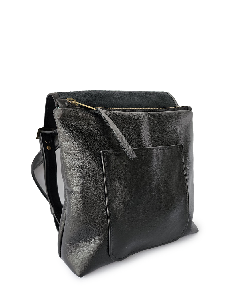 Convertible Backpack ~ Black Nassa