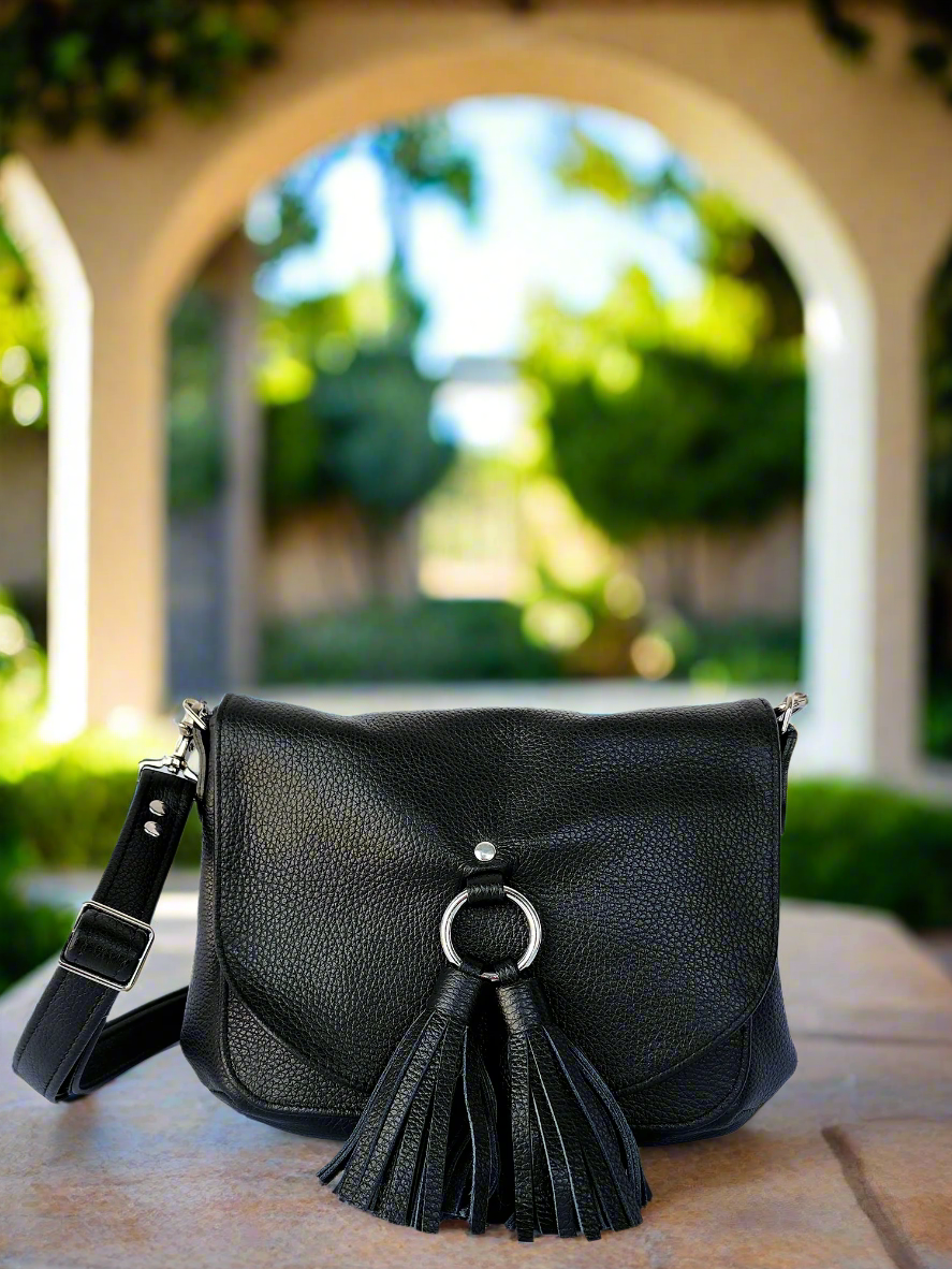 Kindness Saddle Bag ~ Italian Leathers