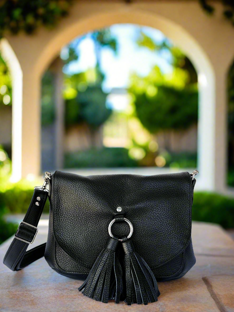 Kindness Saddle Bag ~ Italian Leathers