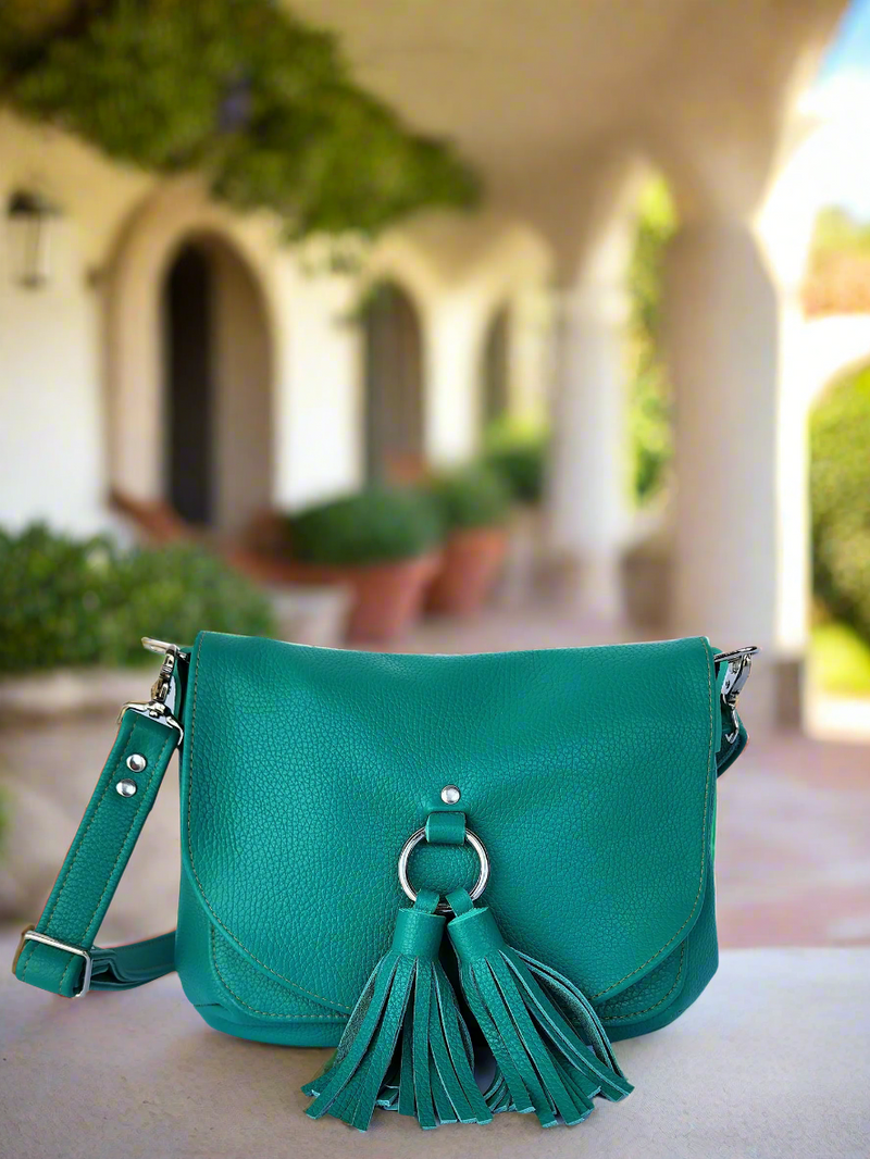 Kindness Saddle Bag ~ Italian Leathers