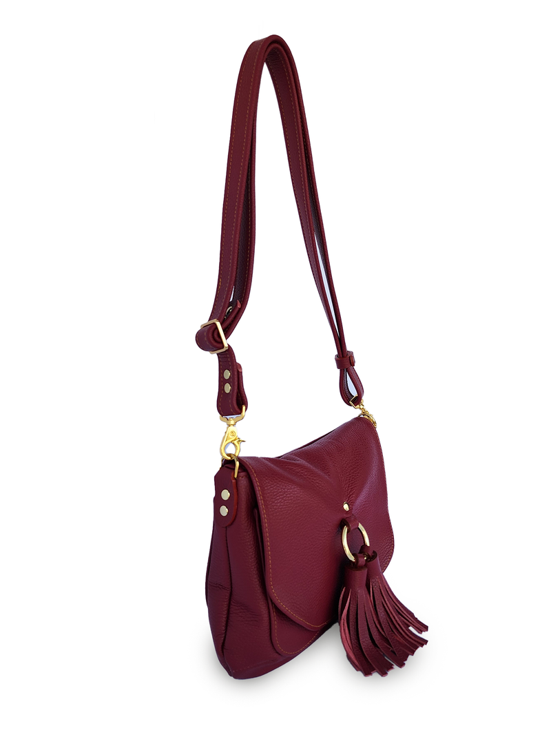 Kindness Saddle Bag ~ Italian Leathers