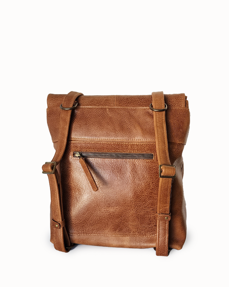 Talia Convertible Backpack - Adventure Leathers