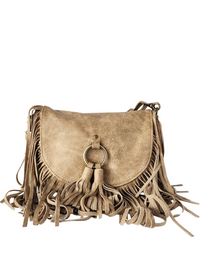 Kindness Saddle Bag with Fringe - Various Leathers