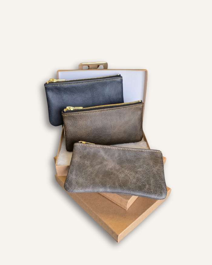 Boxed Mini Zipper Pouch Set