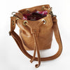 Love Bucket Bag - Tawny Embossed Floral
