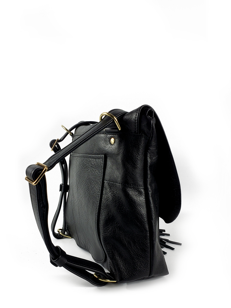 Convertible Backpack - Black