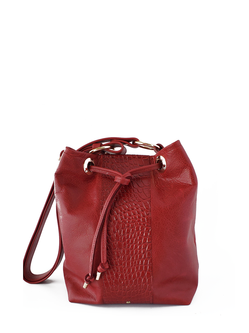 Love Red Bucket Bag - Luxe Limited Design