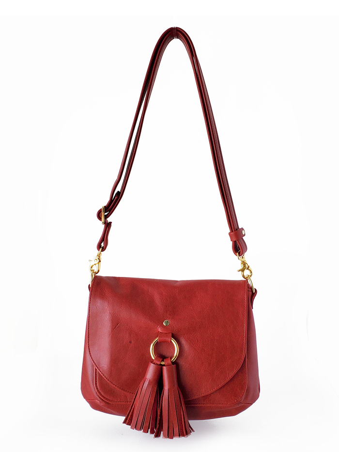 Kindness Saddle Bag - Red