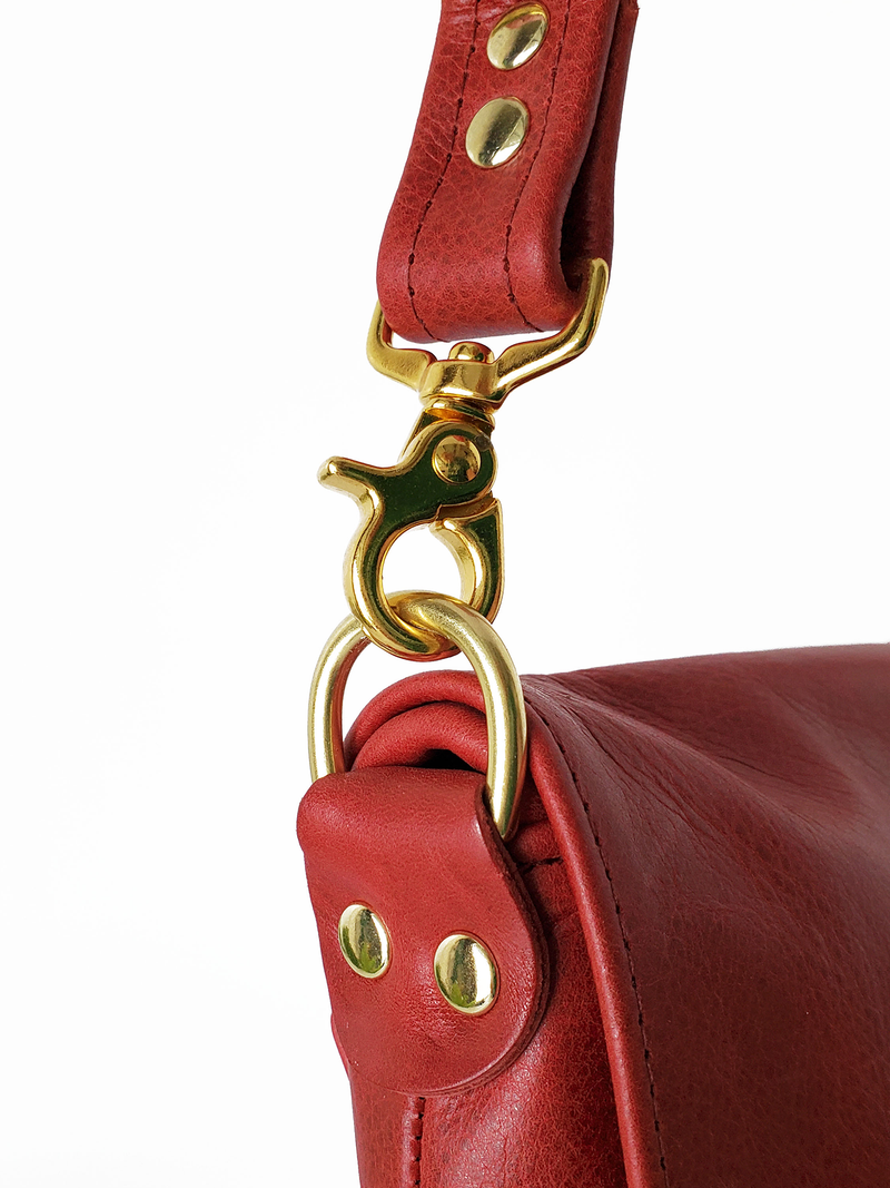 Kindness Saddle Bag - Red