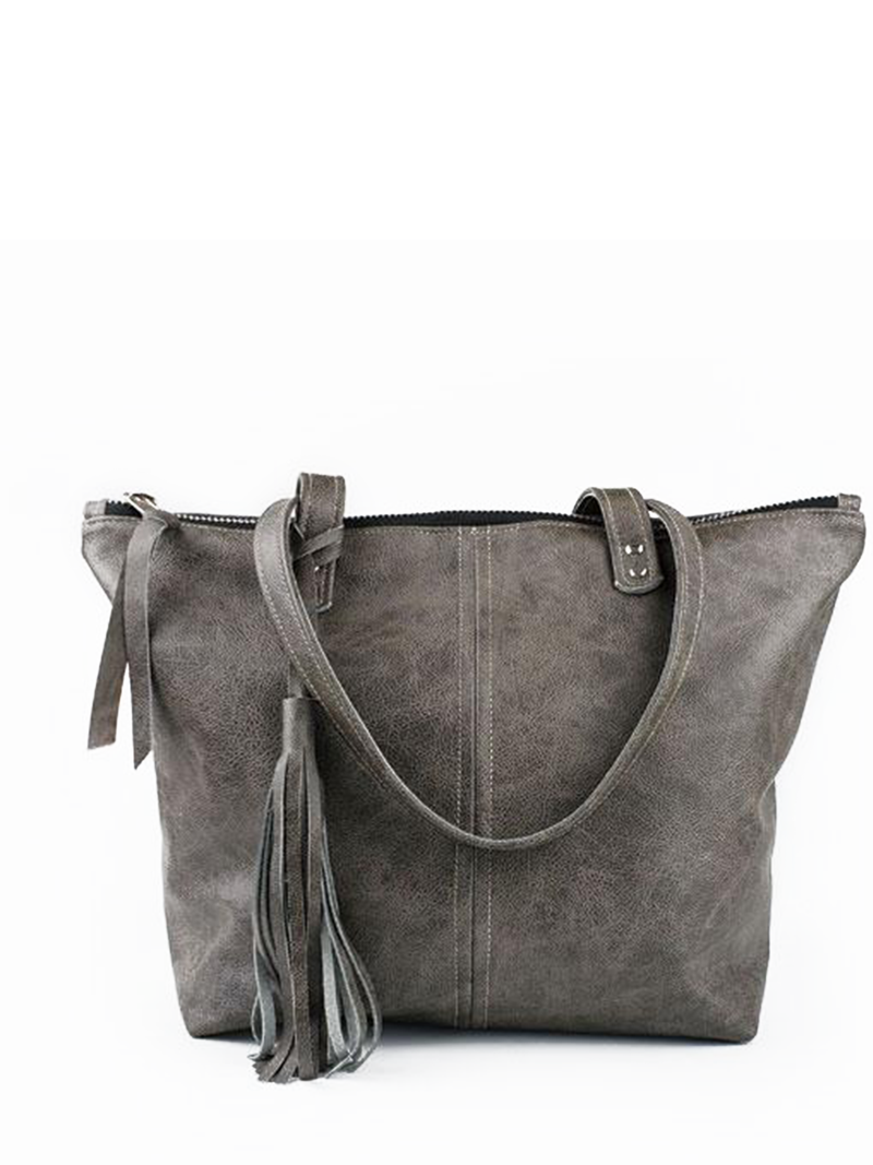Traveler Tote - Grey Outlaw