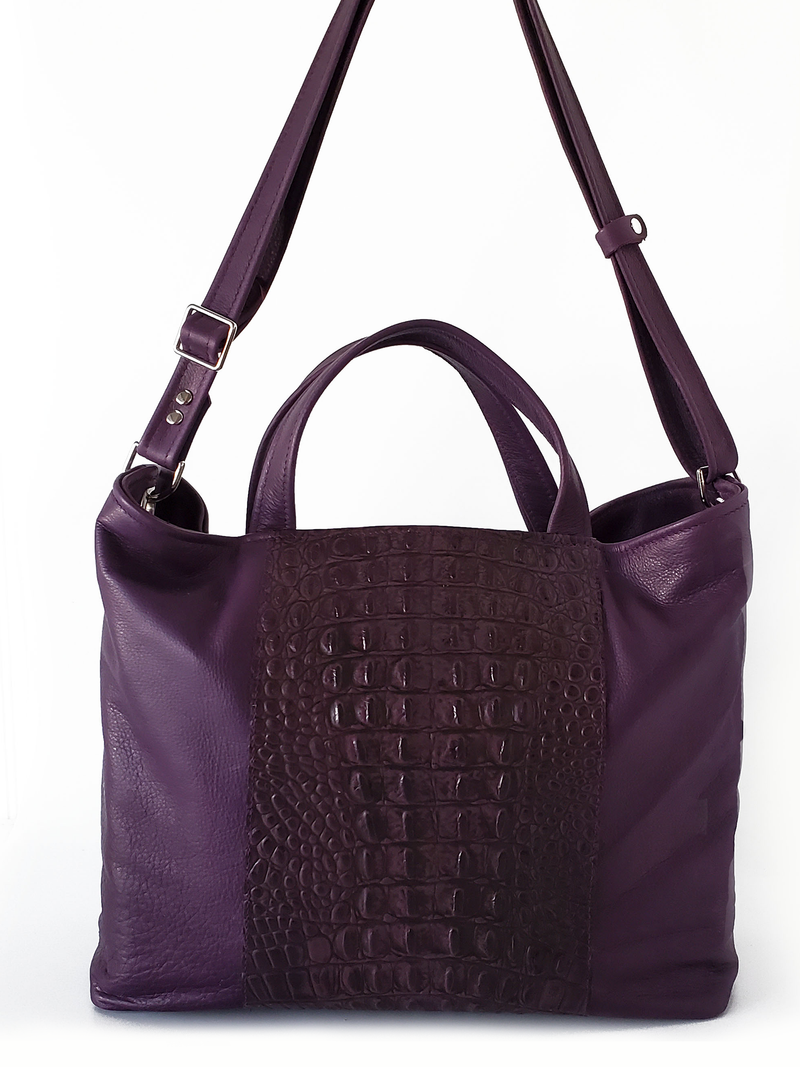 Grace Every Day Tote - Luxe Limited Design Purple