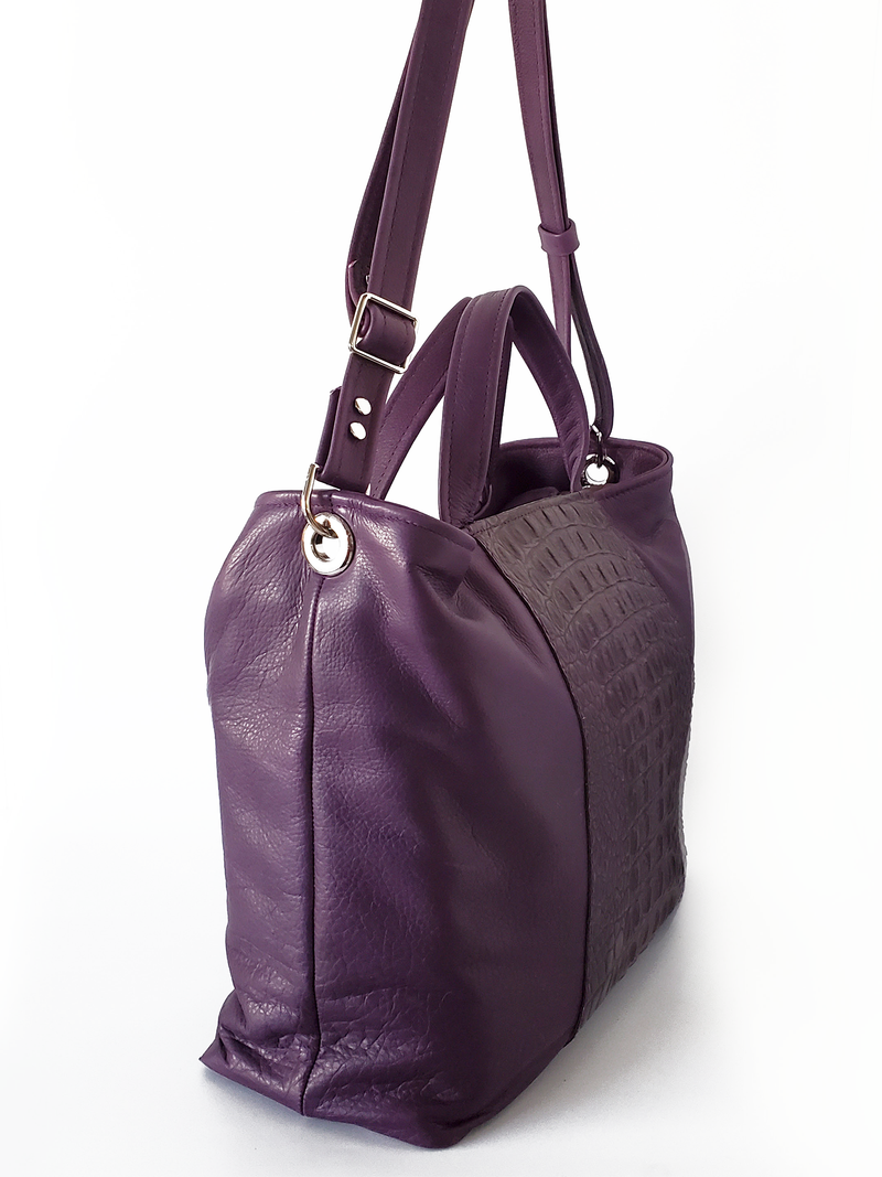 Grace Every Day Tote - Luxe Limited Design Purple