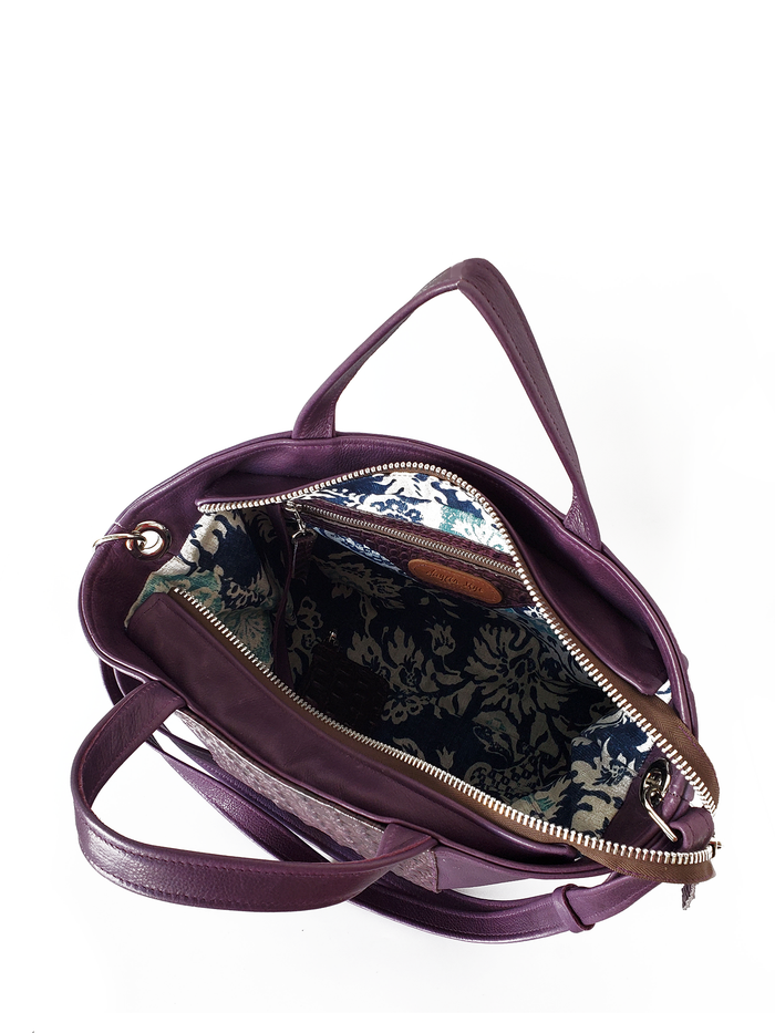 Grace Every Day Tote - Luxe Limited Design Purple