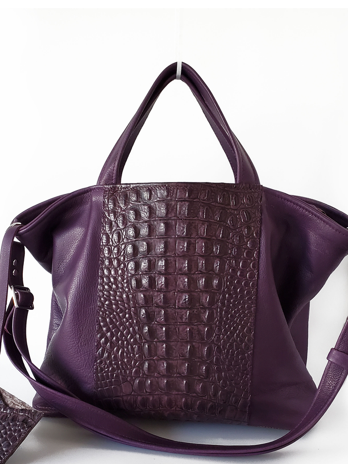Grace Every Day Tote - Luxe Limited Design Purple