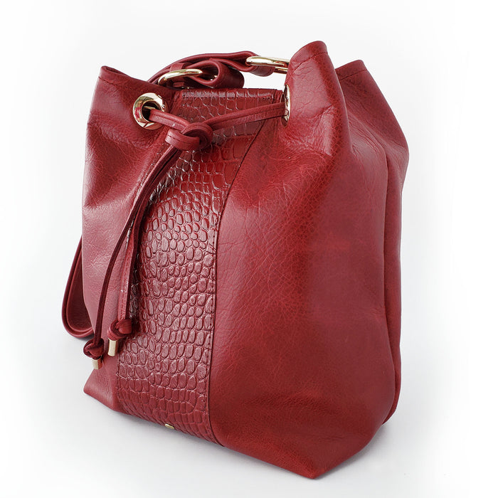 Love Red Bucket Bag - Luxe Limited Design
