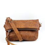Large Foldover Satchel - Whiskey Outlaw Leather "The Natalie"